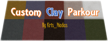 下载 Custom Clay Parkour 对于 Minecraft 1.8.8